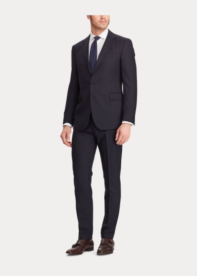 Men's Ralph Lauren RLX Gregory Wool Twill Trousers | 850173SFO